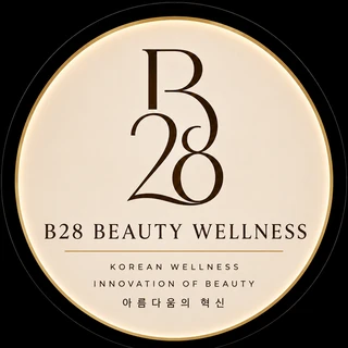 B28 Beauty Wellness badge — Korean wellness in Muscat